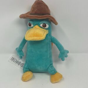 Disney Store Phineas And Ferb Perry the Platypus Plush 11”